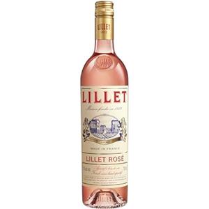 Lillet Rosè - 750 ml - Aperitivo Francese - Vino liquoroso realizzato con i vini di Bordeaux, Sauvignon e Semillon - 17% Vol