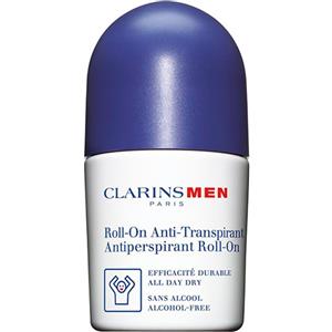 Clarins Men Deodorante Roll-On Anti-Traspirante 50 ml - Lunga Durata e Formula Delicata