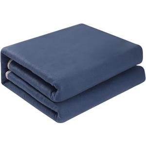 Generico Grande cuscino riscaldante, materasso elettrico per letto,Coperta riscaldata con termostato morbido elettrico | Coperte da letto multitemperatura ispessite Protezione da surriscaldamento Getti elettri