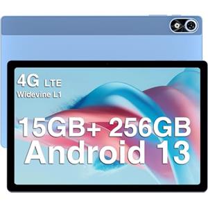 DOOGEE T10PLUS Android 13 Tablet, Tablet 10.51 Pollici 15GB RAM+ 256GB ROM (1TB TF), 4G LTE+5G WiFi, 13MP Fotocamera/2.0GHz Octa Core/Tablet PC 2K/ 8250mAh Batteria/Face ID/ BT5.0/ Widevine L1/ TUV