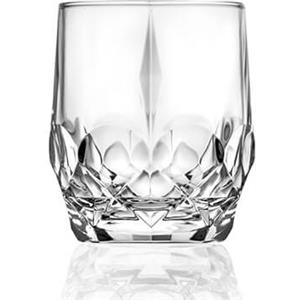 RCR Alkemist Set 6 Bicchieri Whisky in Vetro Cristallino LUXION da 35 cl - Design Elegante e Ecologico