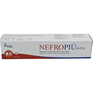 Aurora Licensing Nefropiù Pasta Mangime Complementare per Cani e Gatti Siringa 30 g - Supporto della Funzionalità Renale