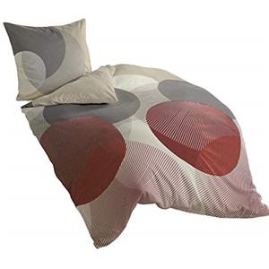 Bierbaum, Biancheria da Letto, Multicolore (Mehrfarbig), 155 x 220 cm
