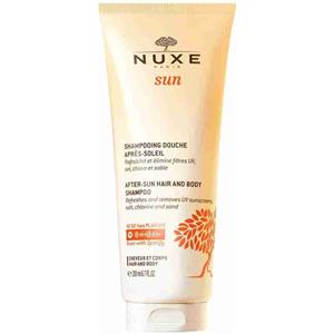 Nuxe Shampoo Doccia Doposole 200ml - Deterge delicatamente corpo e capelli, elimina sale e cloro, profumo di Arancia dolce