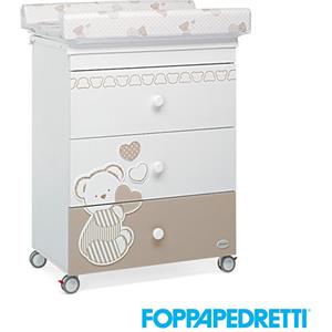 Foppapedretti - Bagnetto Fasciatoio in legno Dolcecuore