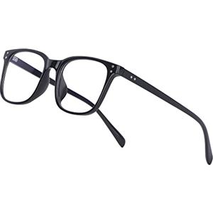 Ulknyss Occhiali Luce Blu Occhiali da Vista Trasparenti per Uomo Donna Occhiali Anti Luce Blu Non Graduati per PC, Tablet, Gaming e TV (Colori Classici)