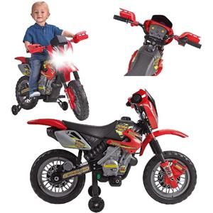 FEBER Moto Elettrica per Bambini Feber Motorbike Cross 400F 6V - REGISTRATI! SCOPRI ALTRE PROMO