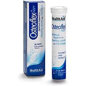 HealthAid Osteoflex Integratore per Articolazioni e Cartilagine Effervescente - A base di Glucosamina e Condroitina, 20 Compresse, HealthAid