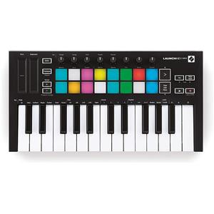 Novation Launchkey Mini MK3 - Controller MIDI USB 25 Tasti con 16 Launch Pad RGB, Arpeggiatore e Integrazione Ableton Live