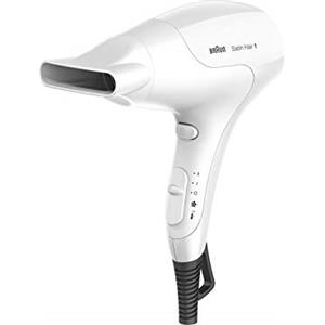 Braun Satin Hair 1 PowerPerfection Asciugacapelli HD180, Potente, Compatto, Leggero