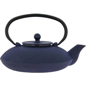 Menastyl Util'Home 7321629 Fuji - Teiera in ghisa, 0,8 L, Blu