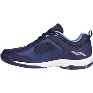 PRO TOUCH Rebel IV, Scarpe da pallavolo Donna, Blue Dark/Blue/Red L, 39 EU