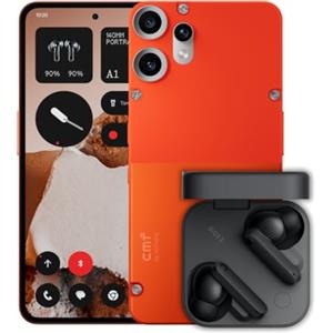 CMF BY NOTHING CMF Phone 2 Pro 128GB Arancione - Smartphone 5G con Fotocamera 50MP + CMF Buds 2 Grigio Scuro Inclusi