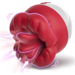 LWINCC Vibratore Lingua per Donna Sex Toys con 10 Modalità di Vibrazion, Vibratoreper Donna Professionale per Punto G Squirting, Succhia Clitoride per Donna Vibratori Sex Toys per Donna Coppie