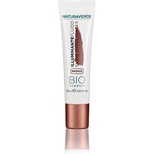 Naturaverde | BIO Make Up - Illuminante Viso e Corpo Liquido Bronzo, Highlighter, Base Trucco, 30ml