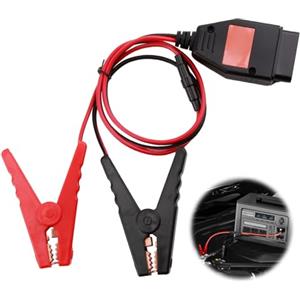 MxyVrix Connettore ECU OBD2 per Auto, Cavo di Alimentazione di Emergenza, Salva Memoria Batteria, Strumento di Sostituzione Universale Compatibile con la Maggior Parte dei Modelli di Veicoli