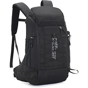 Bseash 40L Zaino da trekking leggero e impermeabile con copertura antipioggia, zaino da viaggio sportivo all'aperto per ciclismo, sci, campeggio, arrampicata