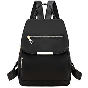 CYchen Zaino Antifurto Donna, Borse a Mano Impermeabile Zainetto Piccolo Ragazza Marsupio Elegante Borsa Porta PC Zaini Lavoro Zainetti Bigiotteria Cuoio Borsette Tracolla Viaggio Backpack - Nero