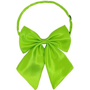AUSUAYA Papillon da Donna per Uniforme o Ragazza, Accessorio per Anime Cosplay T-Shirt e Festa Gotica di Halloween GB-W-B1, Verde Mela, Taglia Unica