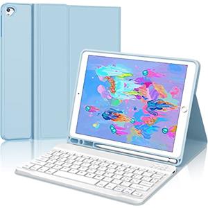 JADEMALL Tastiera iPad 6 Generazione, Custodia Tastiera per iPad 6/5 Generazione 2018/2017 9.7