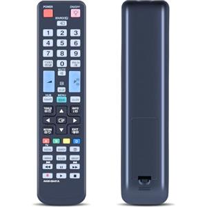 TCNOUMT Sostituzione telecomando AA59-00431A per Samsung LCD LED 3D Smart TV AA59-00432A UE46D6510 UE46D6540 UE55D6570 UE60D6505, telecomando Samsung