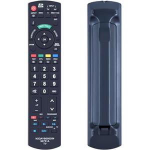 TCNOUMT New N2QAYB000354 90731A Telecomando adatto per Panasonic LCD LED HDTV Remote Control TX-L32G10 TX-L32GW10 TX-L37G10 TX-L37GW10 TX-LF32G10 TX-P46G10E TX-P50G10E TX-L37G10E
