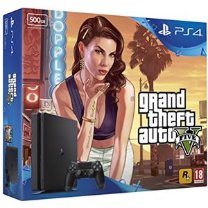Playstation Sony PlayStation 4 500GB GTA V Bundle - [Edizione: Regno Unito]