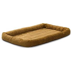 MidWest Homes for Pets Letto per cani o gatti, lungo 91,44 cm con comoda imbottitura, ottime per cani di taglia media, color senape, modello 40236-CN