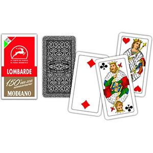 Modiano Carte da gioco Lombarde 150° anniversario