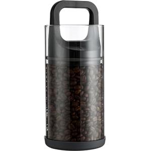 Nizirioo Barattolo per Caffè, Barattolo Caffè Ermetico, Contenitore per Caffè Sottovuoto Ermetico In Grani 500g, In Vetro Borosilicato, Contenitore Caffè per Zucchero Caffè Noci