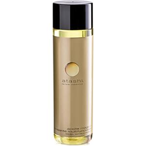 atashi Olio magico, Idrata e rassoda il tuo corpo, Rilassa, nutre e calma la pelle, Assorbimento rapido, 7 oli puri e biologici, Olio di Argan 250ml