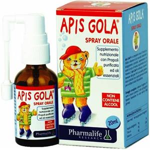PHARMALIFE RESEARCH Srl Apis Gola Bimbi Spray 20 ml - Complemento Alimentare