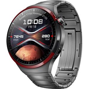Huawei WATCH 4 Pro Space Edition, Titanio DLC di grado aerospaziale, Un minuto per Report salute 2.0,Fino a 21 giorni con Batteria di Ultra-long, Chiamate con eSIM, disponibile per Android e IOS