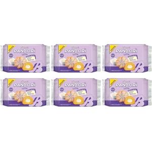 Generico Merenda Merendina per bauli pandorì Crema al latte o al Cioccolato, 150g, Disponibile in Confezioni da 3, 6 o 12 (6 Pezzi, Crema al latte)