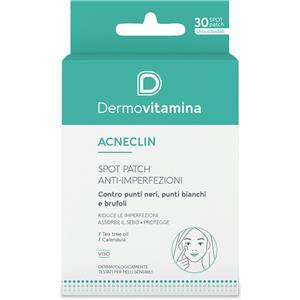 Dermovitamina Acneclin Patch Antimperfezioni - 30 Pezzi - Trattamento Mirato per Brufoli e Punti Neri con Tecnologia Idrocolloidale