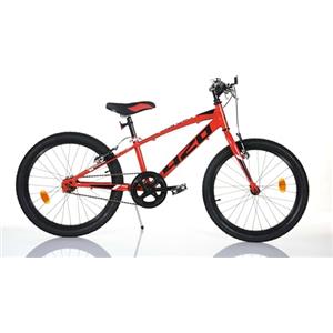 Dino Bikes Bicicletta Mountain Bike Rossa 20 pollici senza cambio