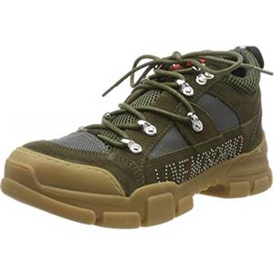 Love Moschino Scarpadonna Trekking, Sneaker a Collo Alto Donna, Verde (Verde 85a), 36 EU