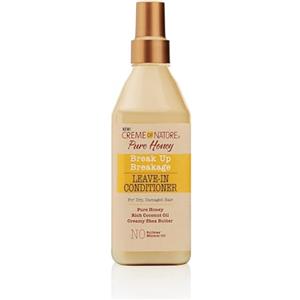 Creme of Nature Pure Honey Break Up Breakage Leave-In Conditioner, Balsamo Capelli Senza Risciacquo Anti-Rottura al Miele, 236ml