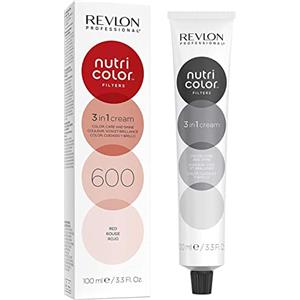 REVLON PROFESSIONAL Nutri Color Filters Maschera Colorata Capelli, Protettiva, Istantanea e Multidimensionale, Rosso - 100 ml