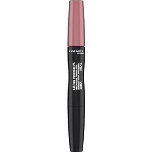 Rimmel London Rossetto Liquido Provocalips, Formula Lunga Tenuta 2 Step, per labbra dal colore pieno e dal finish vinilico, Tonalità 400 Grin & Bare It, 6 ml