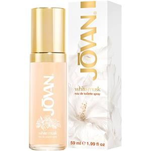 Coty Jovan White Musk Eau de Parfum, Colonia avvolgente per Donna, Formula Vegana, 59ml