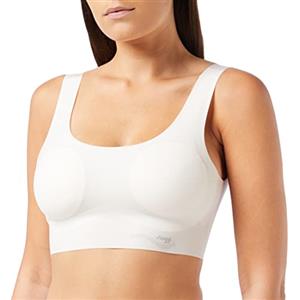 sloggi Donna Zero Feel Top Ex, Angora, M