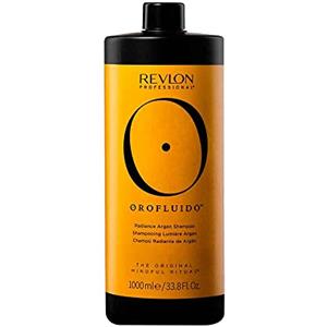 REVLON PROFESSIONAL OROFLUIDO RADIANCE ARGAN SHAMPOO, Shampoo Idratante e Lisciante con Olio di Argan, per la Lucentezza dei Capelli - 1000 ml