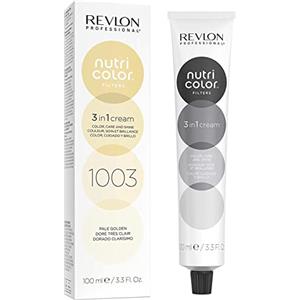 REVLON PROFESSIONAL Nutri Color Filters Maschera Colorata Capelli, Protettiva, Istantanea e Multidimensionale, Dorato Chiaro - 100 ml