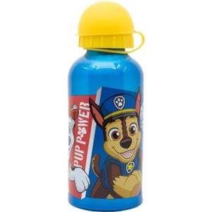 My sweety pop - Borraccia - Alluminio - Per bambini - Presepe - Scuola - Vacanze - Pasti - 17,5 cm - 400 ml - Idratazione - Idea Regalo - Pat Patrol - Blu - per ragazzo