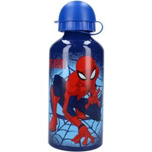 My sweety pop - Borraccia per bambini Spiderman - Alluminio - per bambini - asilo - scuola - vacanze - pasto - 19 cm - 500 ml - idratazione - idea regalo