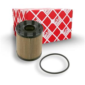 Febi Bilstein 26366 Filtro Olio con Anello Tenuta - Altezza 83mm, Diametro Esterno 65mm, Tipo Inserimento