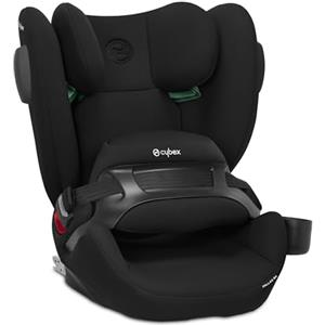 CYBEX Silver Seggiolino Auto Pallas B4 i-Size, ISOFIX, Gruppo 1/2/3 (9-50 kg), Da circa 15 Mesi fino a 12 Anni, Incluso Porta Bevande, Pure Black