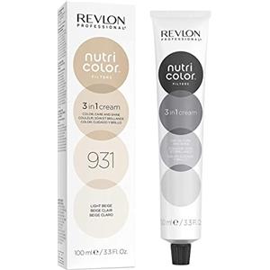 REVLON PROFESSIONAL Nutri Color Filters Maschera Colorata Capelli, Protettiva, Istantanea e Multidimensionale, Beige Chiaro - 100 ml