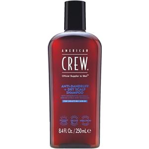American Crew Anti-Dandruff + Dry Scalp Shampoo Antiforfora + Cuoio Capelluto Secco, 250ml